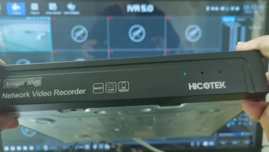 Hico Tech Professional H. 265 3MP 9CH IP Network Video Recorder NVR para 9 canais CCTV IP Ivr